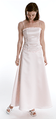 Satin Two Piece Gown